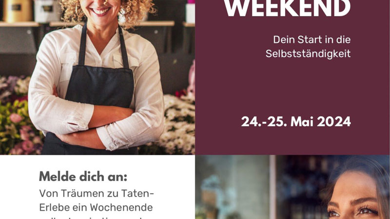 Business Power Weekend f&uuml;r Gr&uuml;nderinnen im Heidekreis